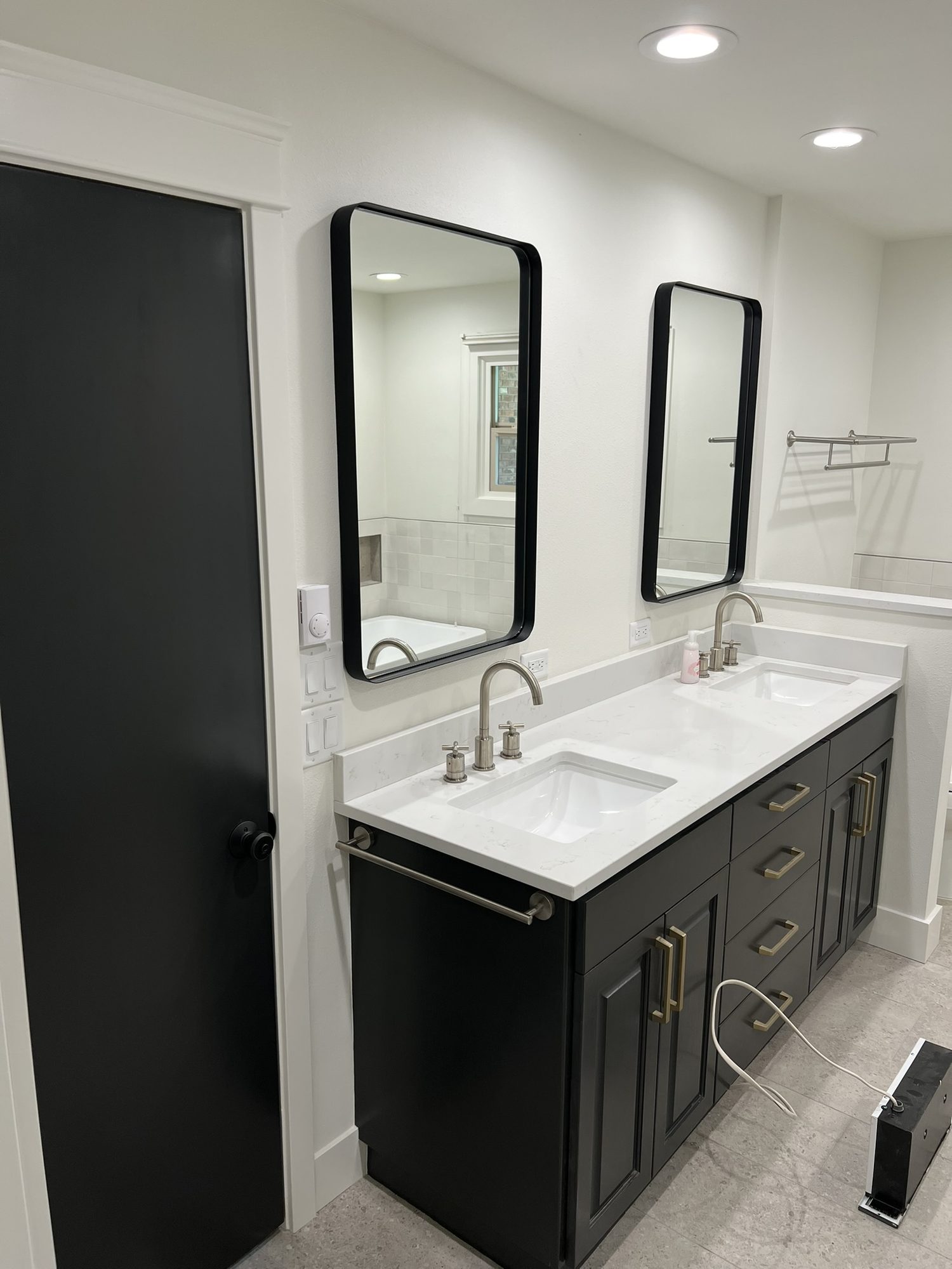 BATH VANITY · BLACK